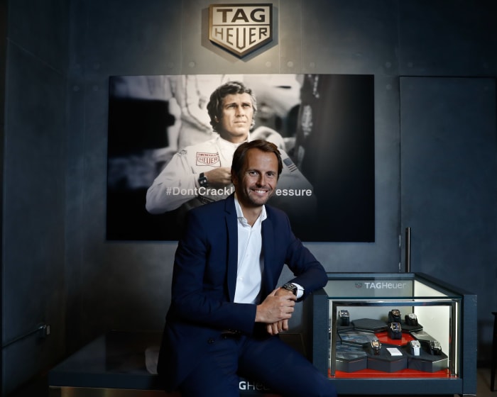 Benjamin Beaufils, TAG Heuer's president of the Americas. 